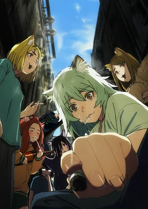 Chainsmoker Cat Anime Casts Rina Honnizumi