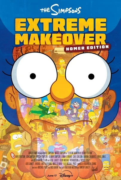 Disney+ Promotes The Simpsons Double Episode With Stunning Paprika-Inspired Poster